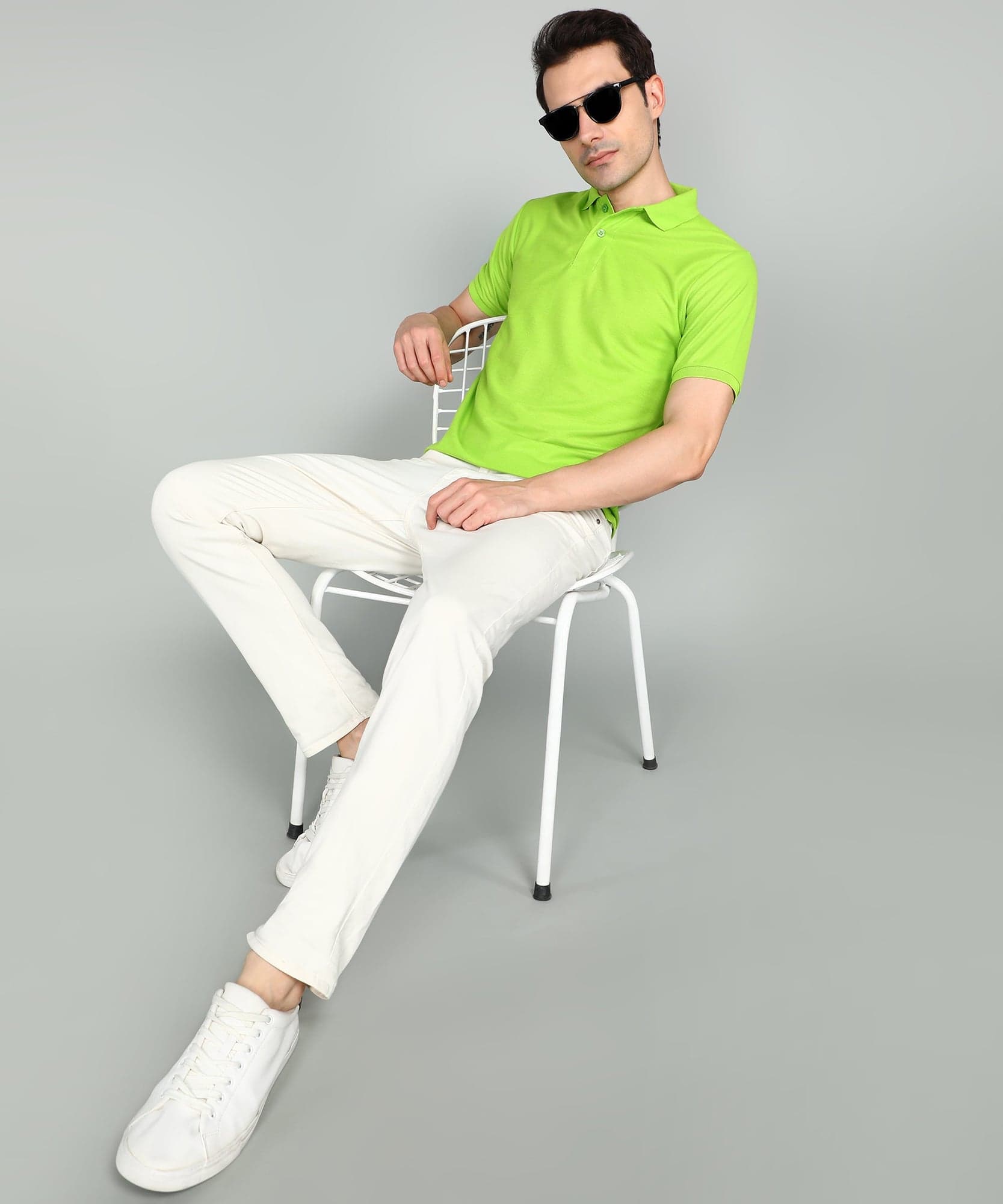 eSiddhi Classic Mystic Green Polo T-Shirt