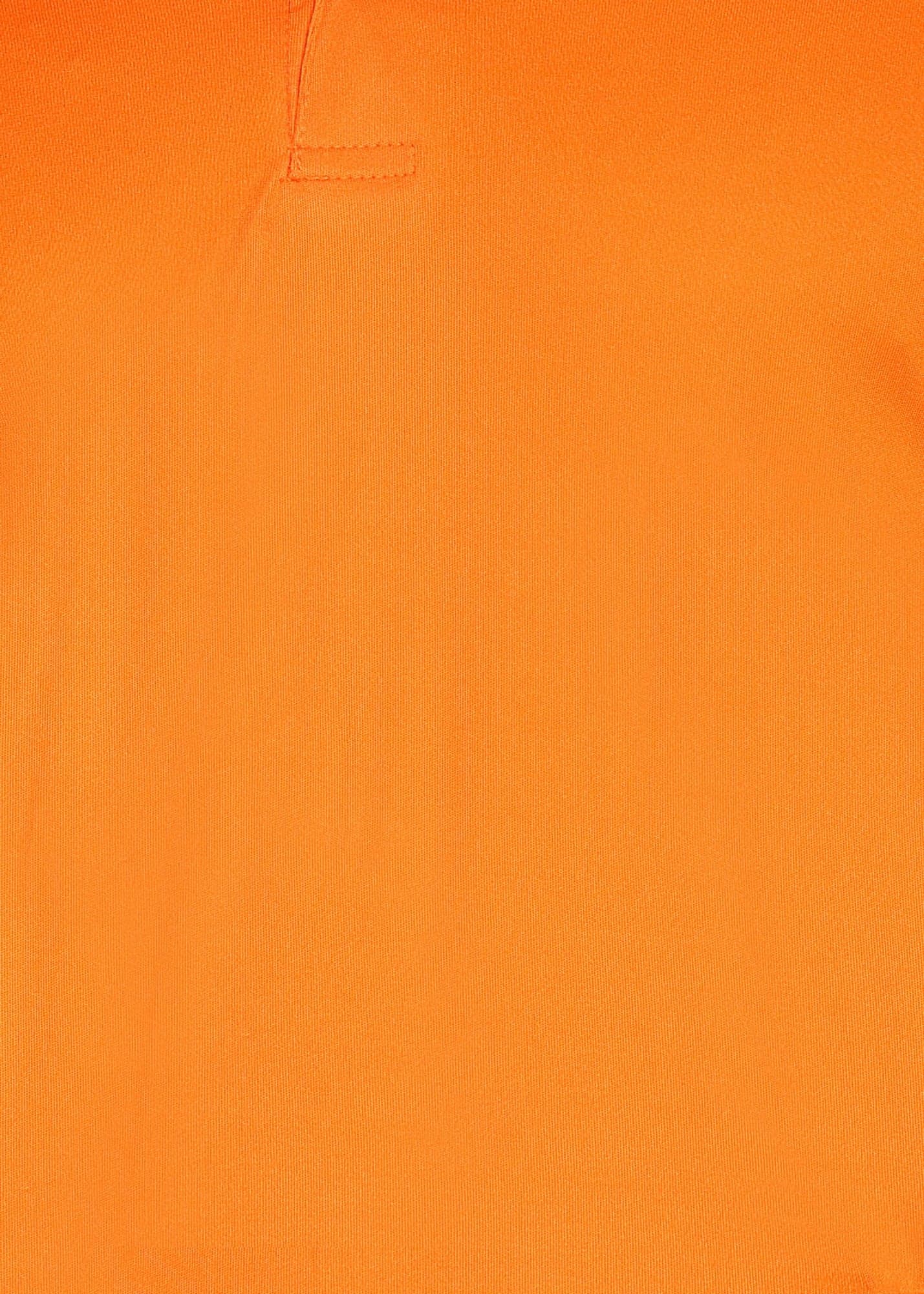 eSiddhi Basic Orange Polo T-Shirt