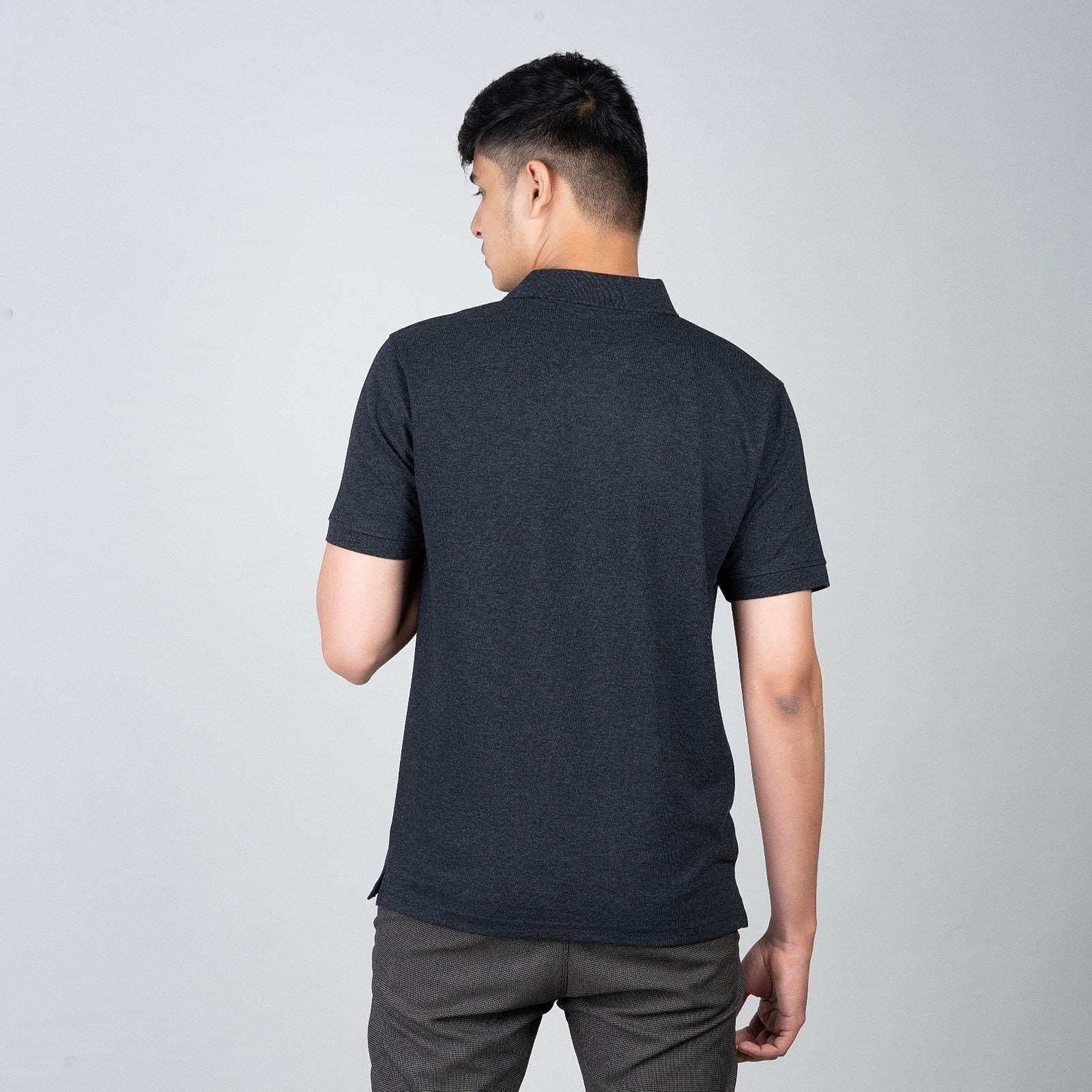 Polo T-shirt with Pocket -Grey