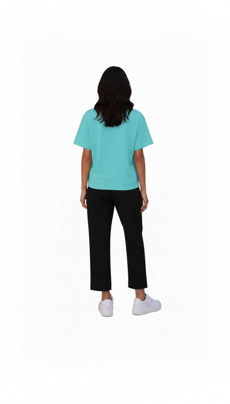 Plain Crop Top - Mint