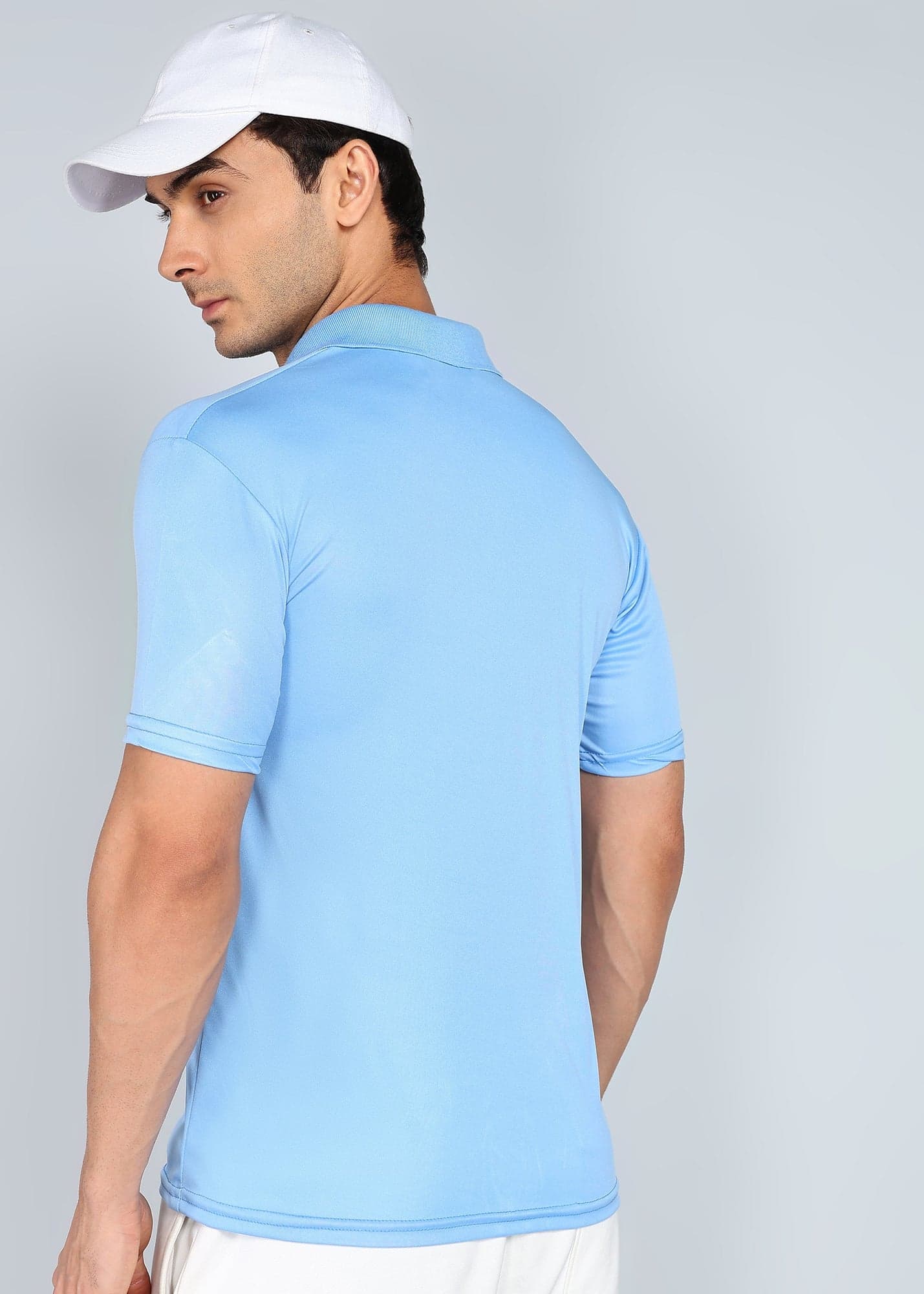 eSiddhi Basic Firozi Polo T-Shirt